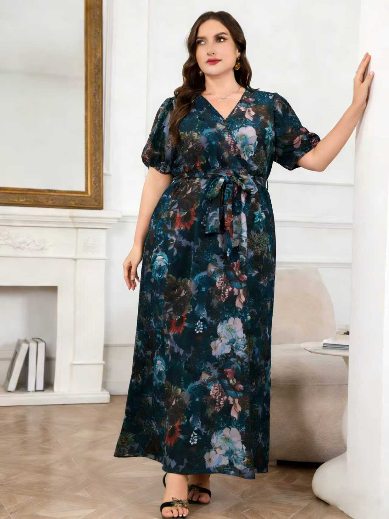 Novo Lançamento 2026: Vestido  - Romper Floral Print avaliação e preço
