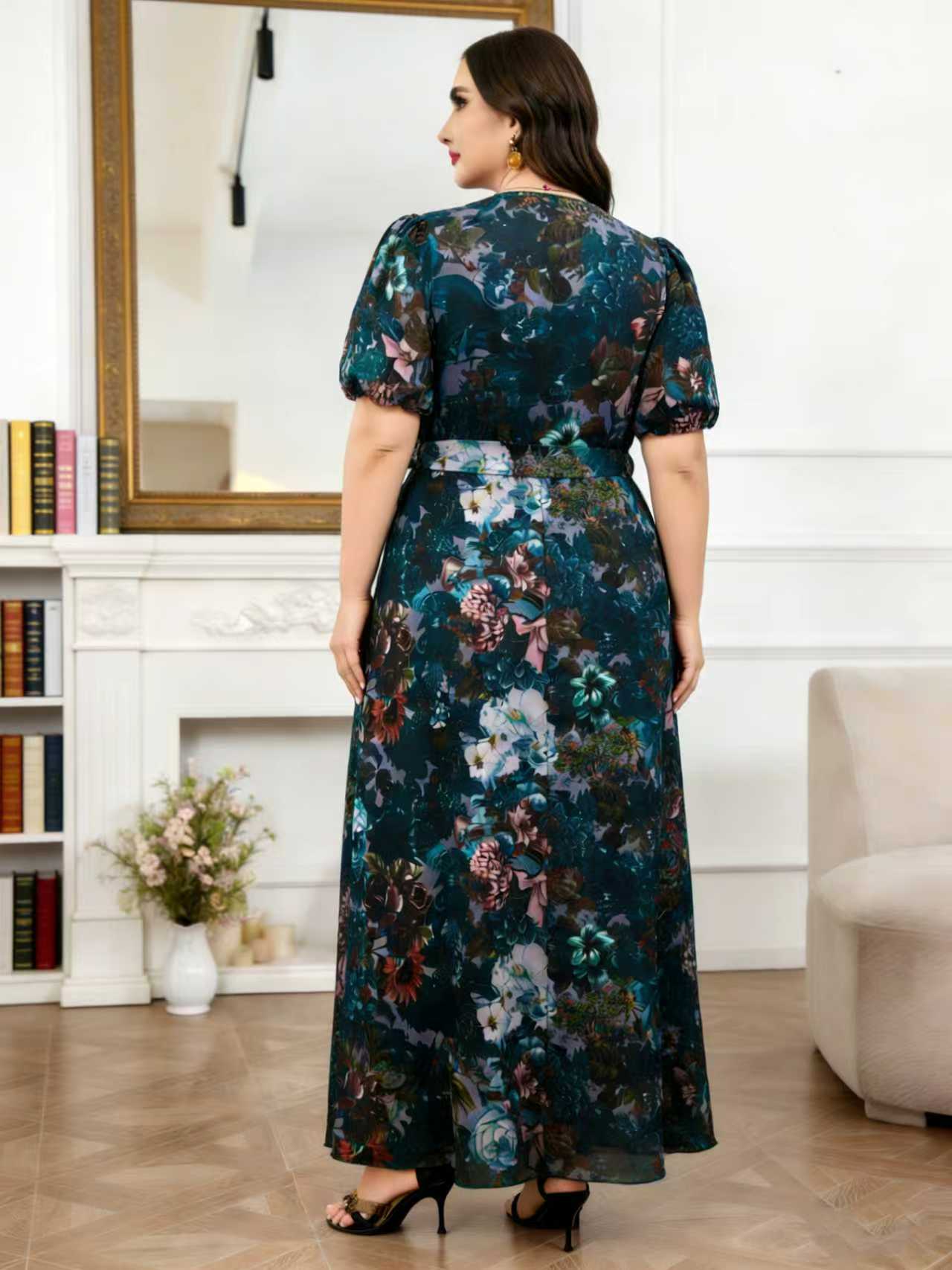 Novo Lançamento 2026: Vestido  - Romper Floral Print avaliação e preço