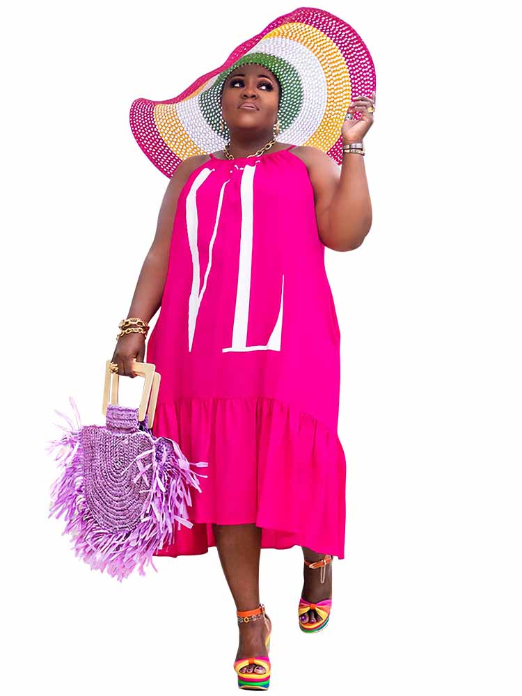 Vestido Casual de Verão para M - Maxi Dress Halter avaliação e preço
