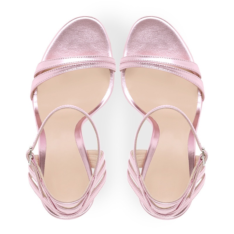 Sandálias de Salto Alto com Ti - Sandal Strappy Heeled avaliação e preço