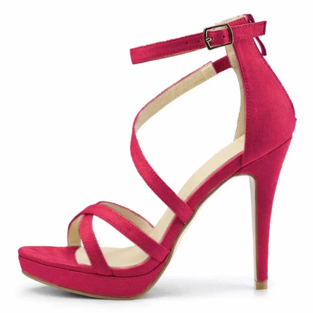 Sandálias Femininas de Verão,  - Sandal Strappy Heeled avaliação e preço