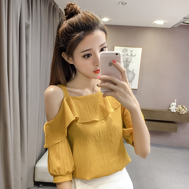 Nova Blusa Feminina de Verão S - Blouse Off Shoulder avaliação e preço