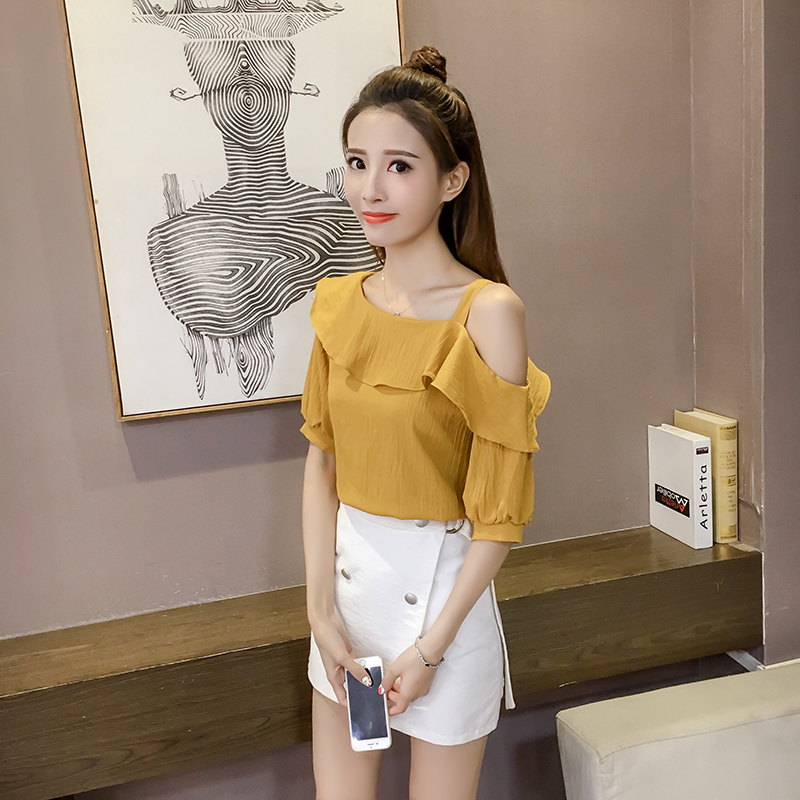Nova Blusa Feminina de Verão S - Blouse Off Shoulder avaliação e preço